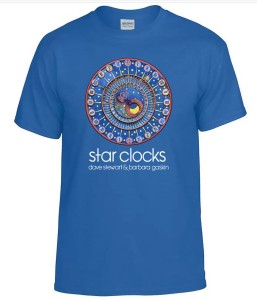 Stewart-Gaskin Star Clocks T-shirt